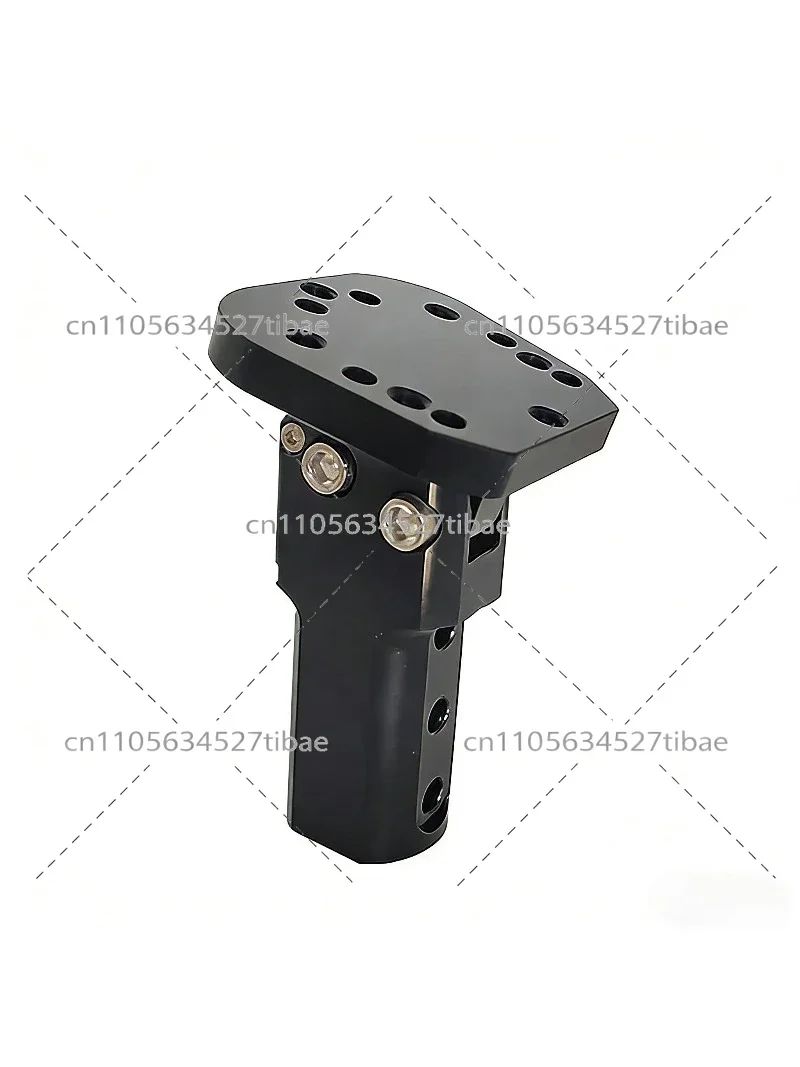 Universal Adjustable Steering Wheel Base Race Kart Base for Simulators Black Color