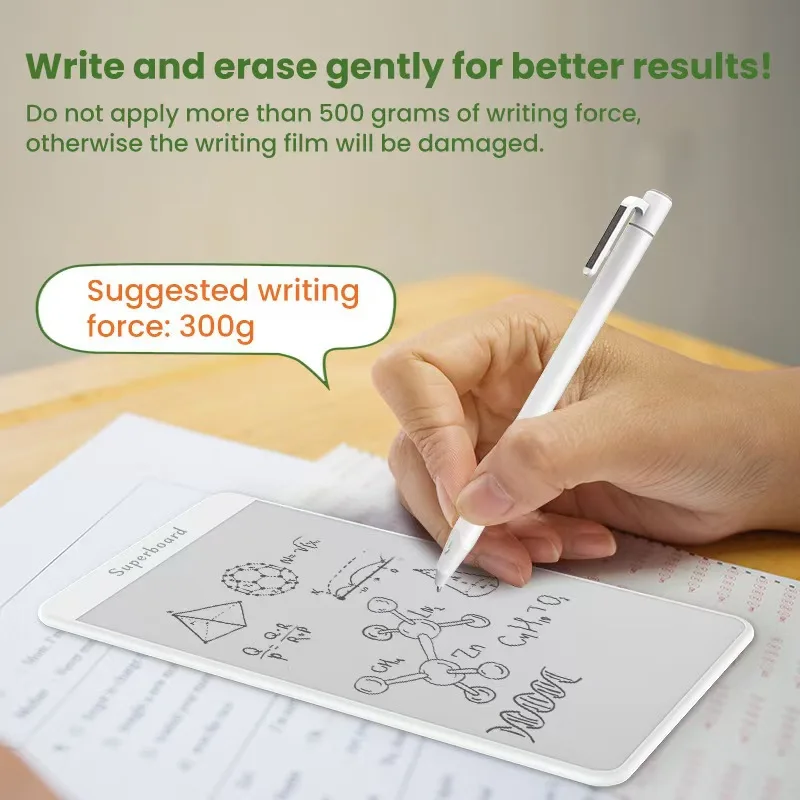5.5 8.5 Inch Microcapsule Magnetic Drawing Board Portable Erasable Writing Tablet Reusable Doodle Book Whiteboard for Kids Child