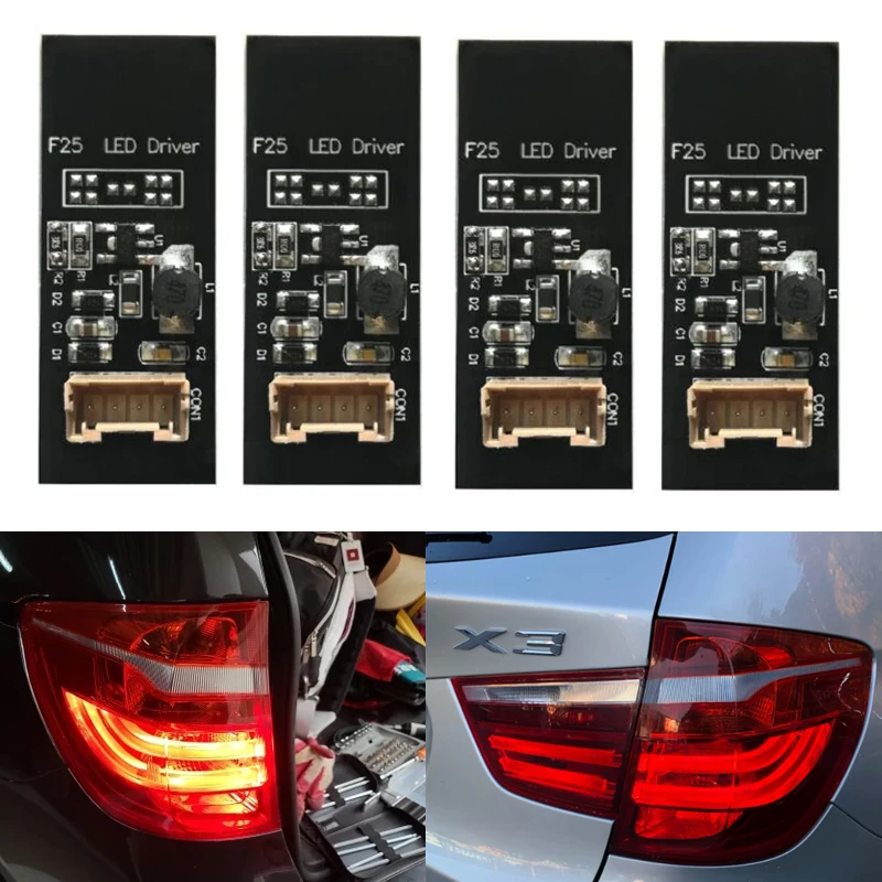 Luz LED de reparación Plug and Play para BMW X3 F25 2011 a 2015, controlador trasero, B003809.2