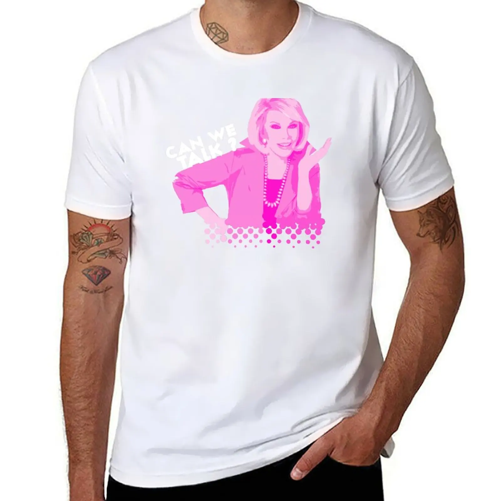 

Joan Rivers- Can We Talk T-Shirt Casual Trendy Streetwear Tee Shirt