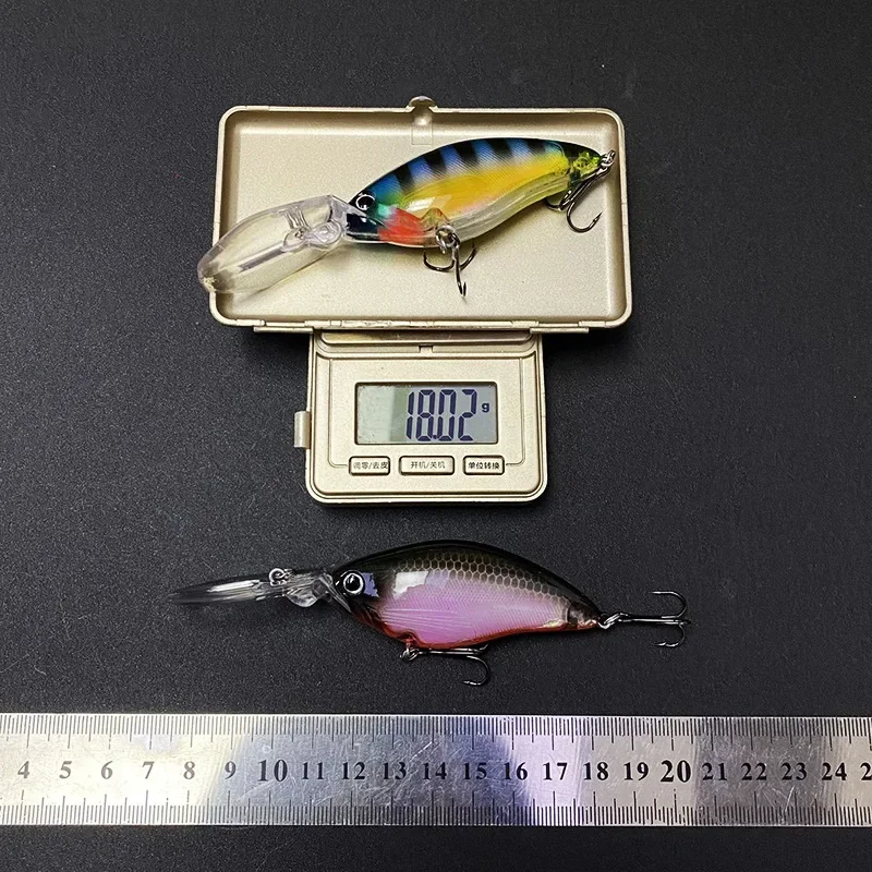 70mm 18g Deep Diving Crankbaits Fishing Lures Floating Wobbler for Sea Bass Pike Swimbait Artificial Hard Bait Pesca Equipment image 4