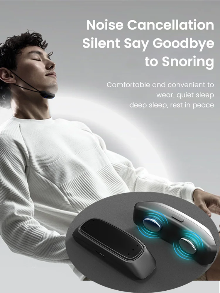 

Устройство против храпа Tens, магнитное умное устройство Ems Pulse Stop Snore Sleep Well, электрическое средство от апноэ во сне, ремешок для подбородка, уменьшение храпа