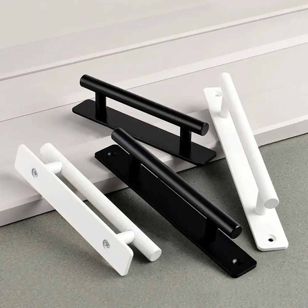 

1 шт. новая дверная ручка из алюминиевого сплава, самоклеящаяся ручка для раздвижной двери, многофункциональный дверной руль без перфорации