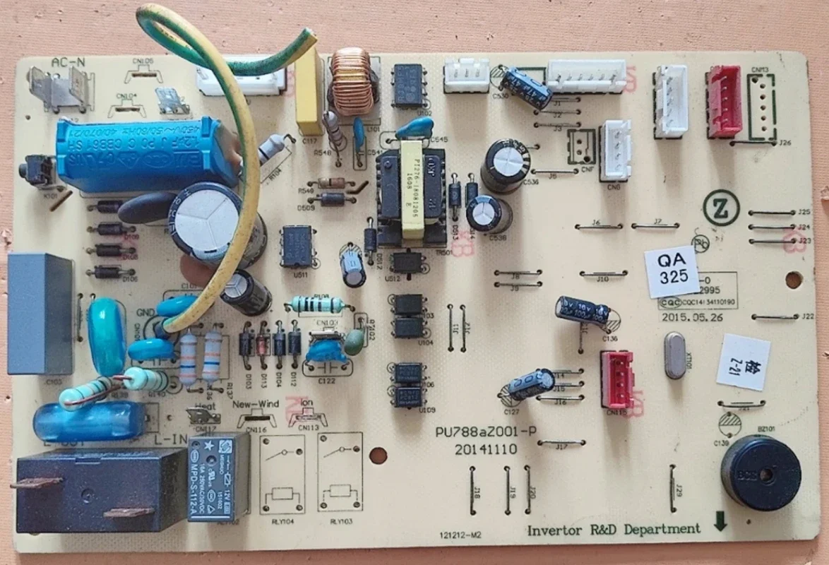 for Zhigao Air Conditioning Computer Main Board PU788aZ001-P Control Board Circuit Board PU798aZ000-P