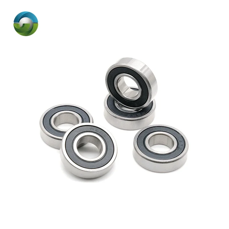 6PCS Chrome Steel R8RS Bearing Inch Size 12.7x28.575x7.938 mm Material R8 2RS for Wheelchair Grinder Wheel or Stroller Motor