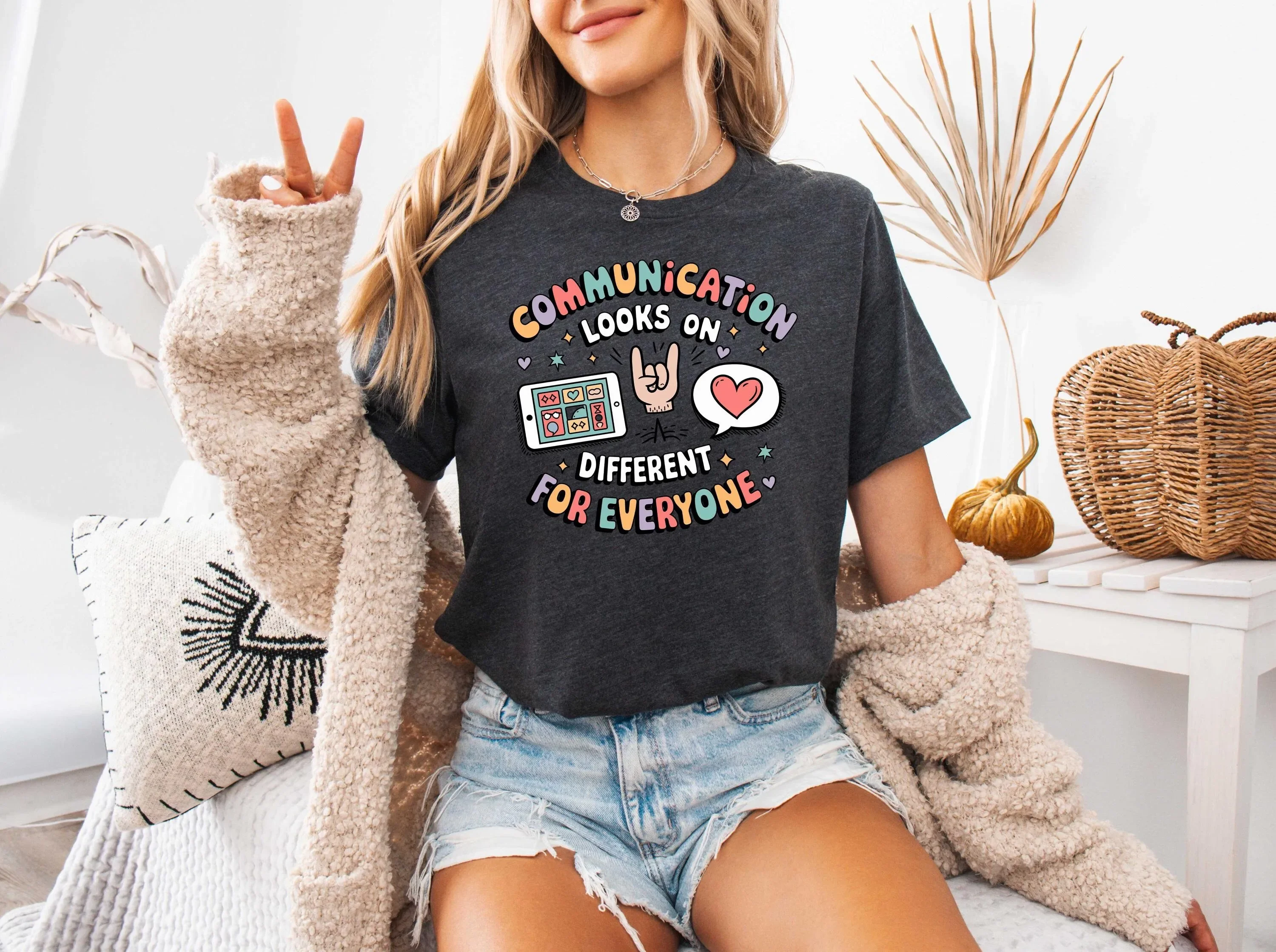 Your Words Matter T Shirt Neurodiversity Crewneck Language Special Education Speech Therapy Sweater PathologisT Communication