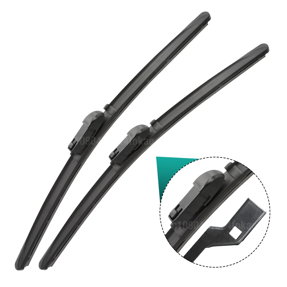 Silicone & rubber  Front Wiper Blades Set For Tesla Model Y 2020 - 2023 Windshield Windscreen Window Brush 26