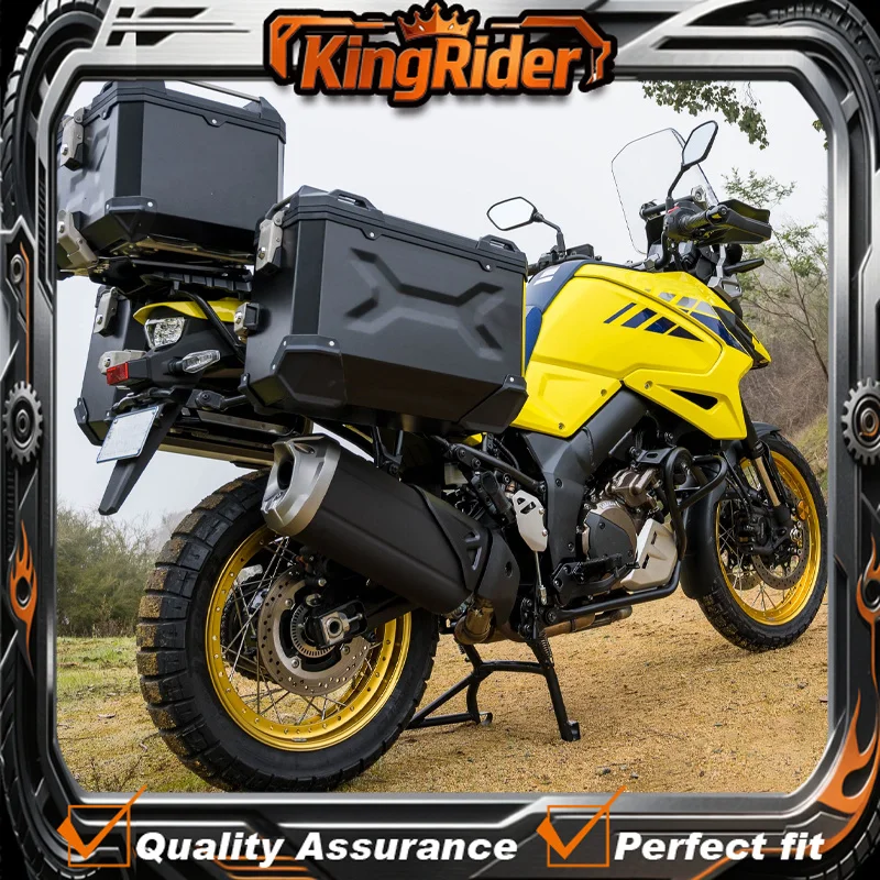 Fit For Suzuki V-Strom 1050 DL1050 2020-2024 Motorcycle Panniers Rack Tail Trunk Top Case Luggage Rack Saddlebag Bracket Support
