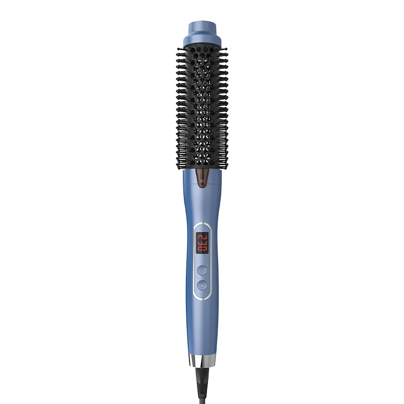 

Hot Sale Volumizer Hot Brush Hair Styler Electric Rise Hot Smoothing Brush Ceramic Heated Hair Curler