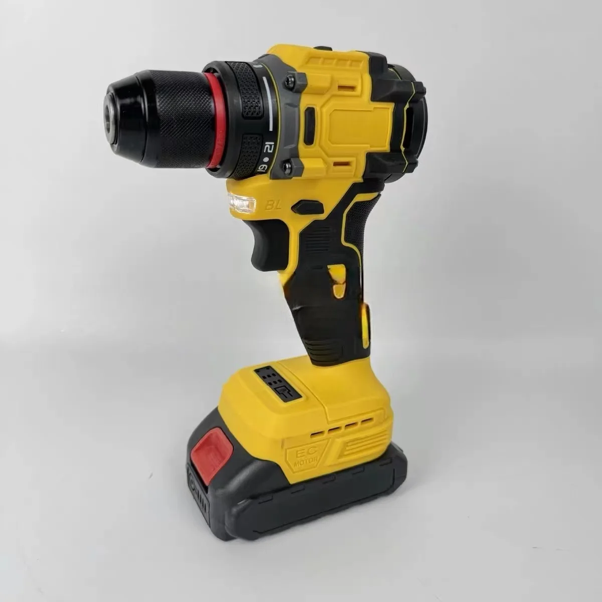 

21v rechargeable cordless percussion drill Multi-function lithium electric two-speed electric screwdriver with tapping function