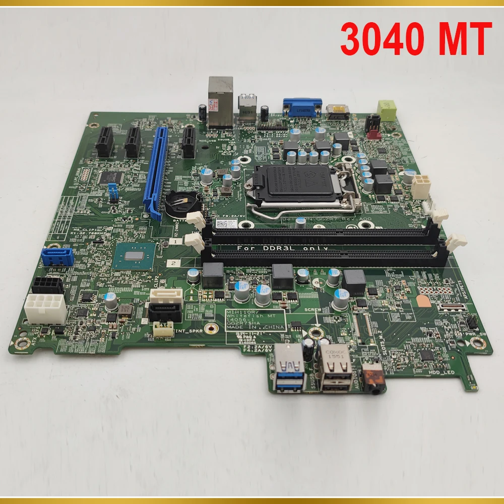 For DELL 3040 MT Desktop Motherboard GG2R7 TK4W4 0TK4W4 MIH110R 14056-1