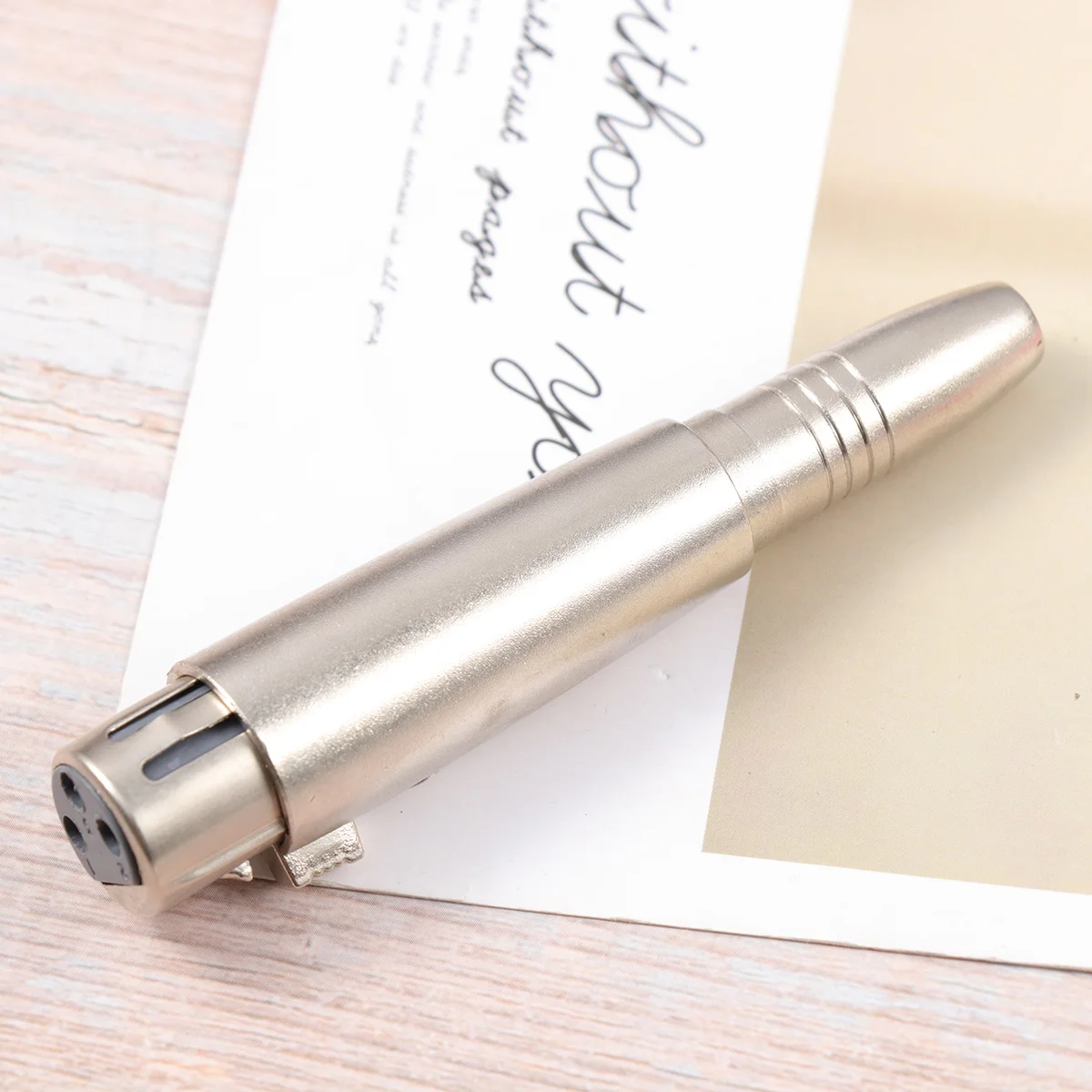 

1Pcs 3Pin Xlr Female to 6.35mm Male Audio Adapter Jack Lead for Mic Instrument Connection Compact Professional Design