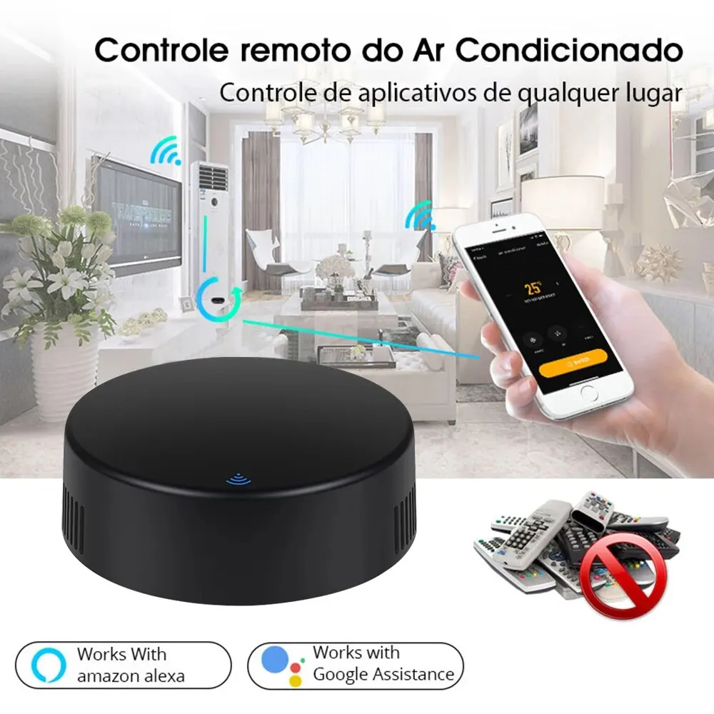 ONENUO TUYA WIFI Remote Control Home Smart Life APP Intelligent WIFI Universal Remote Control for TV /Air Conditioner/Fan