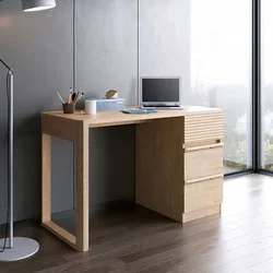 Wooden Home Children Study Table Organizer Frame Modern Computer Desk Kids Designs For Student HS1V