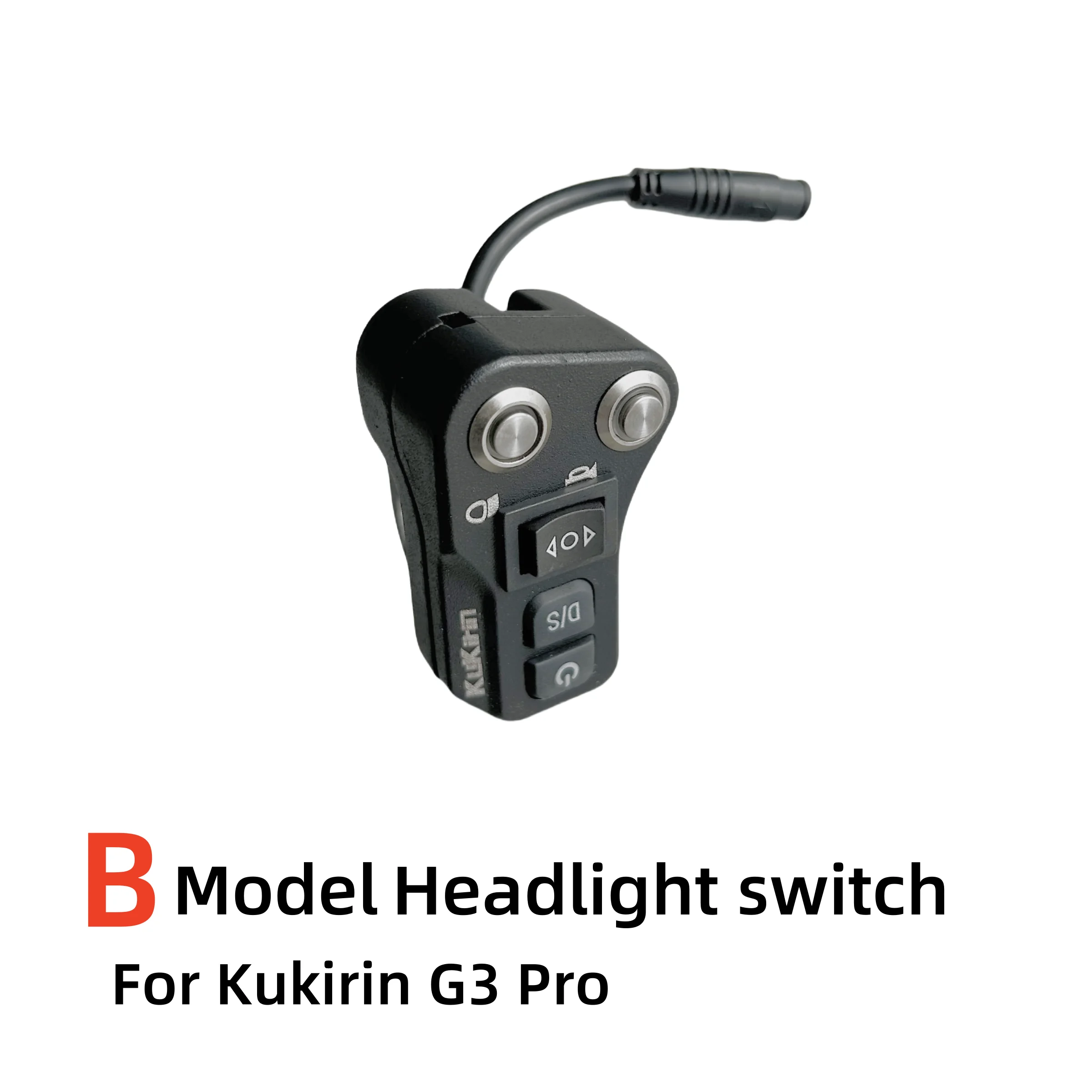 Original Kukirin G3 Pro  Headlight switch  Electric Scooter Kugookirin Turn signal switch Skateboard Horn button Accessory