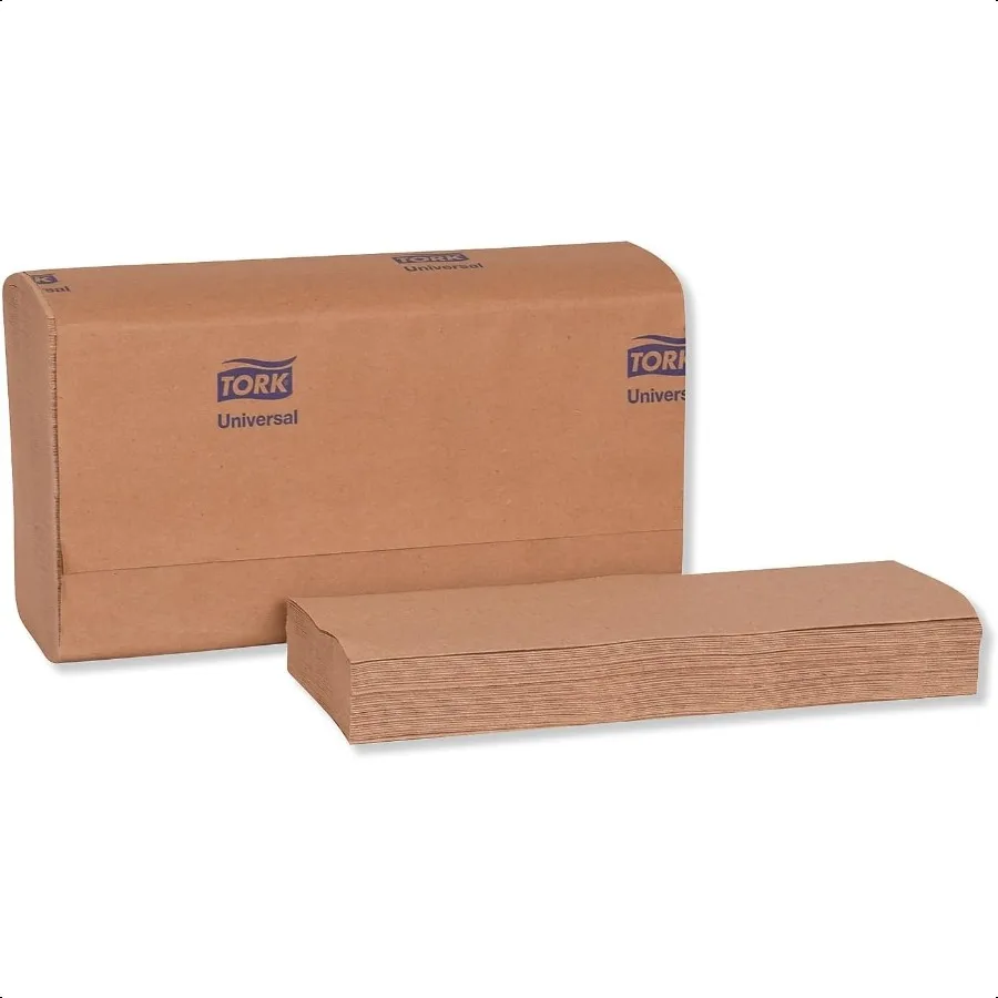 Toalla de mano plegable Tork Natural H2 Universal 100 fibras recicladas 16 x 250 hojas MK530A