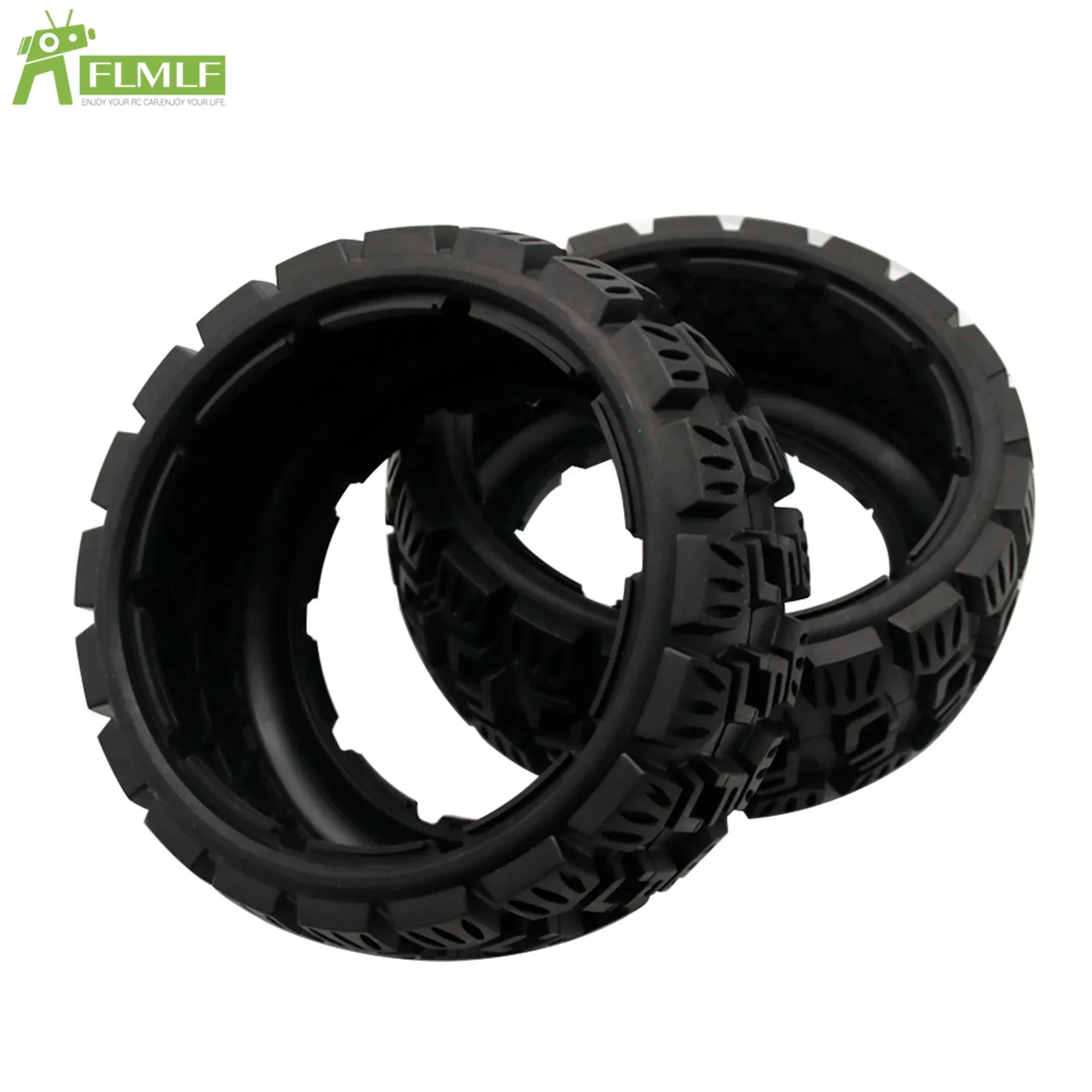 Super Wear-resistant Front or Rear All Terrain Tire/ Tyre Skin Kit for 1/5 HPI ROFUN BAHA ROVAN KM BAJA 5B SS Buggy Rc Car Parts