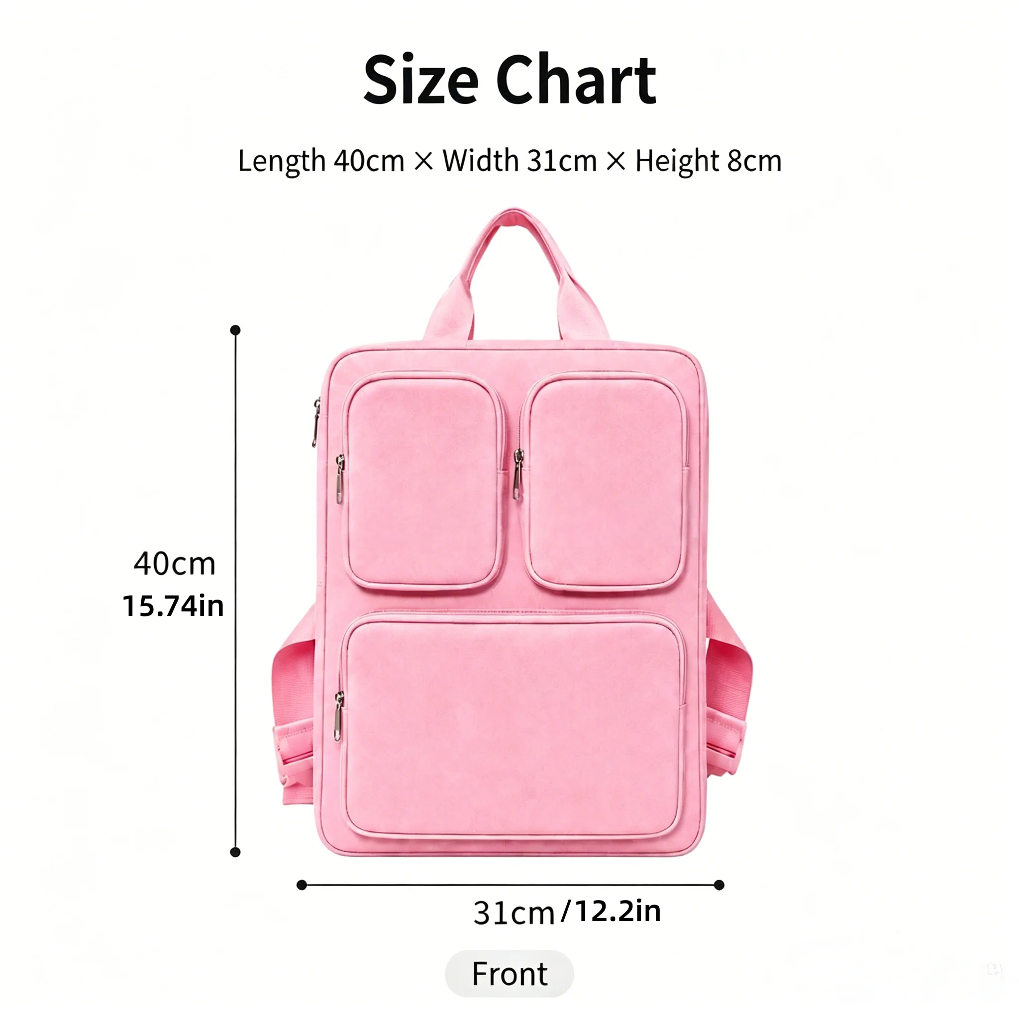 Detachable Luggage Hanging Accessory Bag, Multi-Pocket Travel Hand Bag, Suitcase Attached Storage Pouch