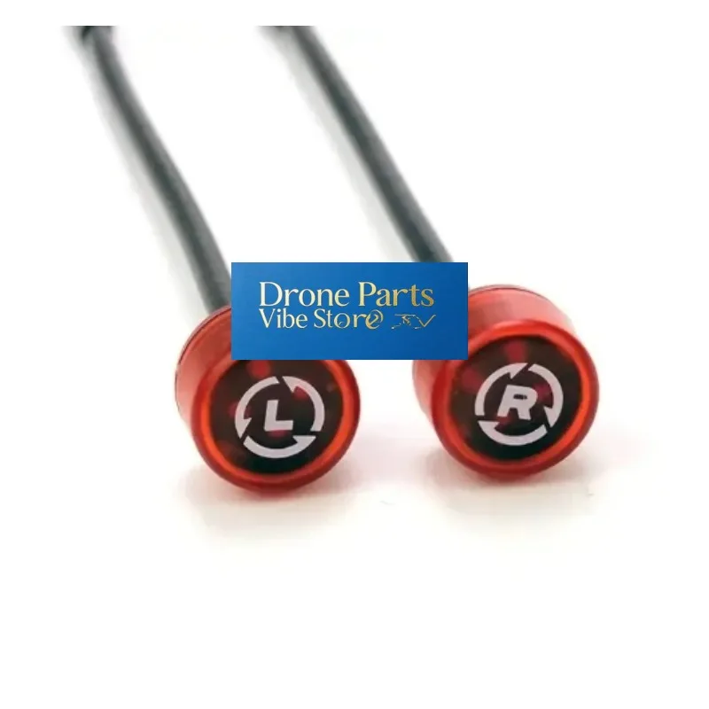 DParts1RUSHFPV Cherry SMA 5.8G Antenna LHCP/RHCP VTX Video Transmitter Receiver Analog FPV HD RC Freestyle Racing Drone Toothpic