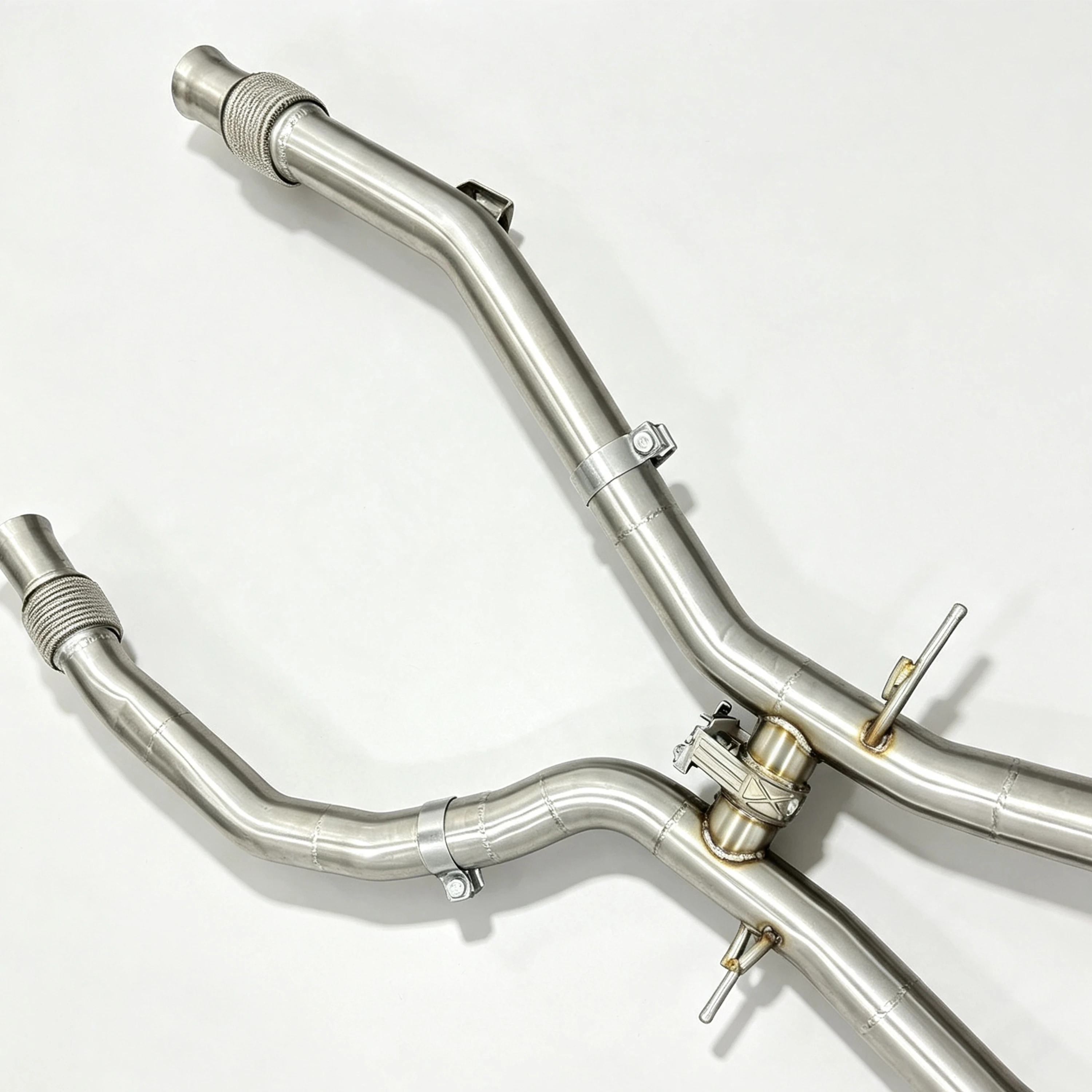 Geeignet für Benz GLE63 4.0T Catback-Auspuffrohr mit Ventilsteuerung – Detail 7