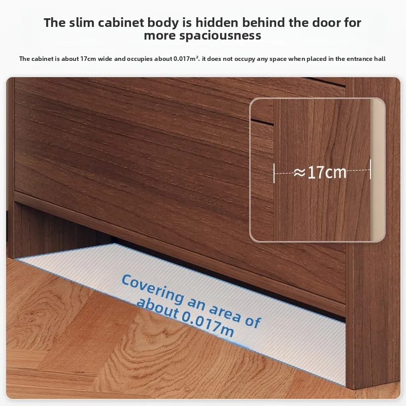 Shoe Rack Ultra Thin Shoe Cabinet Entryway Hallway Storage Large Capacity Small Apartment Minimalist Shoes Rack Shoe Cabinets