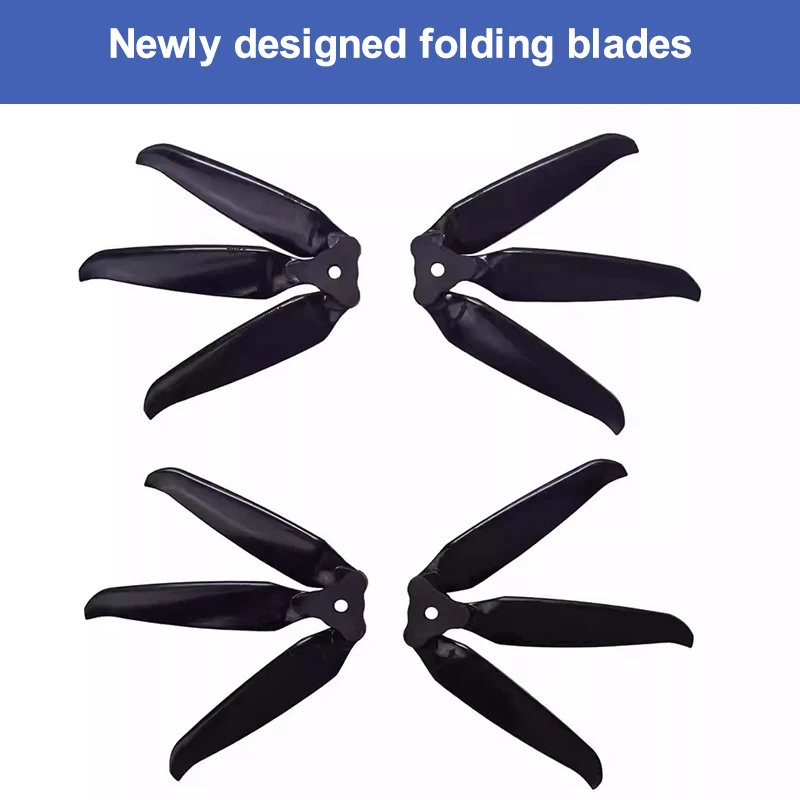 2Pairs Gemfan F7036 7inch Folding Propeller  2CW+2CCW 2-Blade/3-Blade Glass Fiber Nylon for FPV Long Range Drones