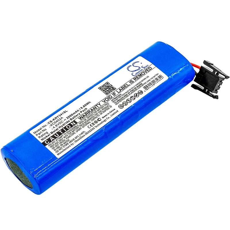

Ni-MH Equipment, Survey, Test Battery for Kinryo, 4.8V, 2000mAh , Compatible Models: K534245, KC3411A, KC3411B, KC3412A, KC3412B