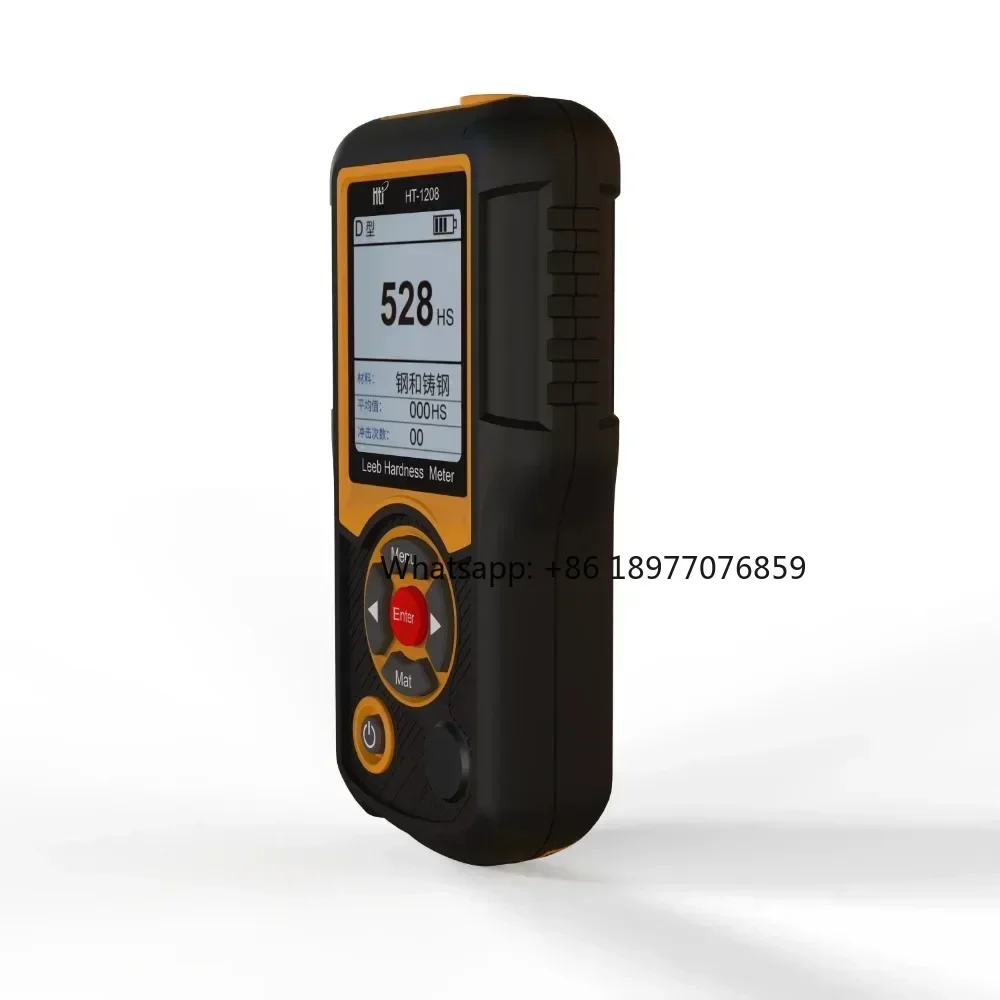 Hardness Test Pen for HT-1208 Portable Aluminum Alloy Hardness Tester 170 to 960 HL Range 6 to 10 HL Accuracy -10 to 50 °C
