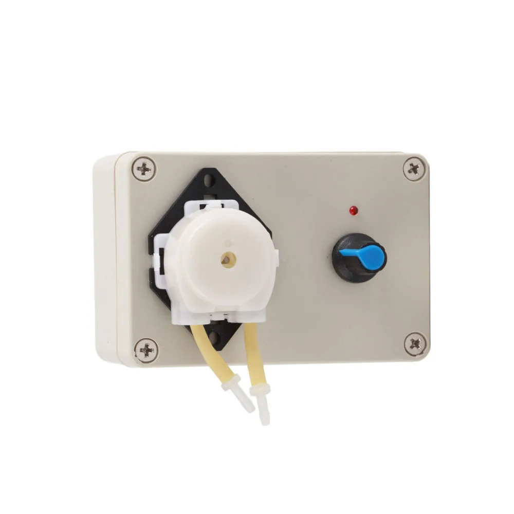 Parek AB21 Electric Metering Pump 12V 24V Mini Peristaltic Tool Adjustable Speed For Lab Liquid Distribution Systems Durable