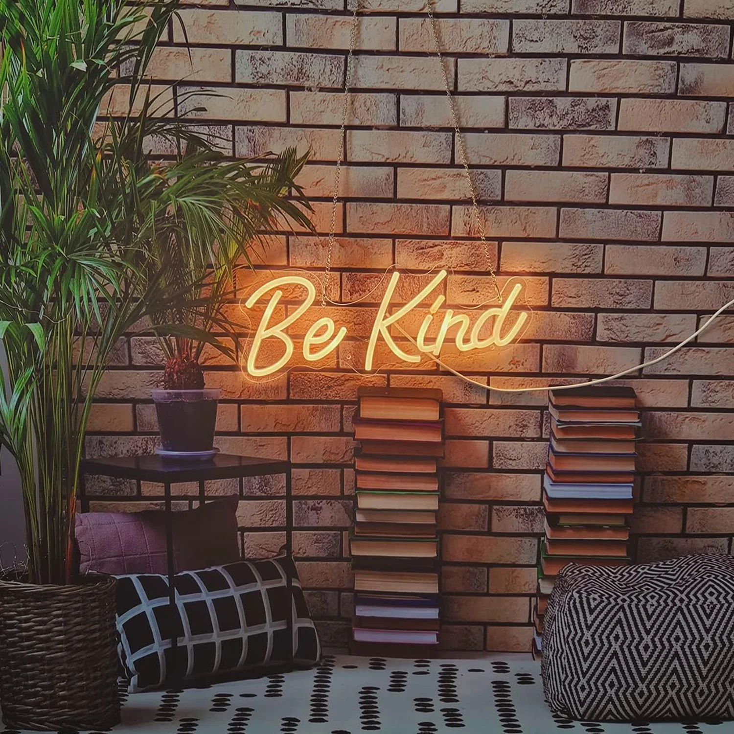 Be Kind Neon Sign Birthday Decoration LED Neon Custom Night Light Sign Birthday Party Decorations Birthday Gifts