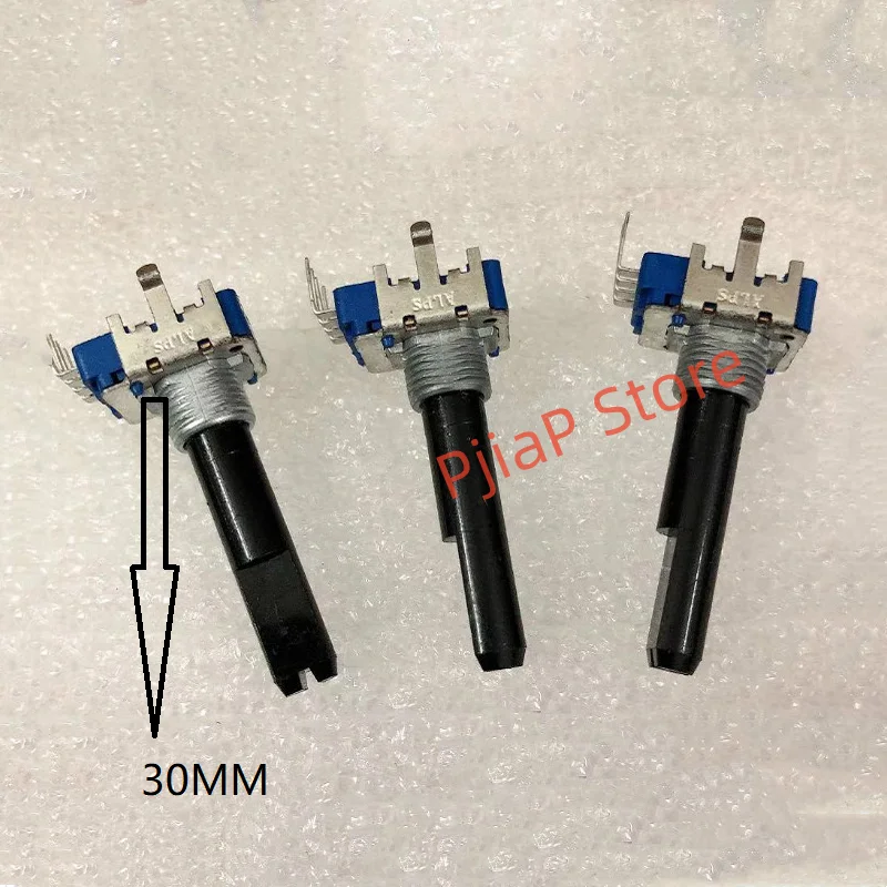 for ALPS Original Sound Art mixer Gain Volume Potentiometer 4 pin Potentiometer 103 rod length 30MM D handle