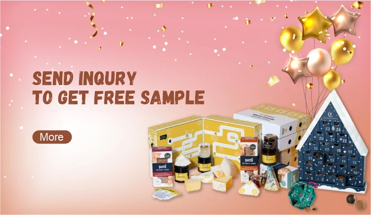 2025Retail logo Printed Designer Custom Best Sell Ramadan Gift Box Chocolate Advent Calendar