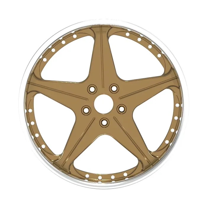 For New Passenger Car Racing Wheels 112/120/127 5*112/120/127 Black Two Piece 40mm for Luxury Vintage Cars