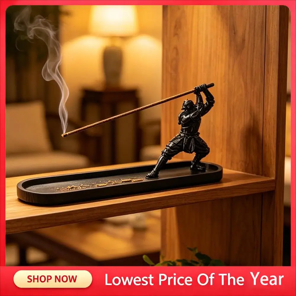 Japanese Incense Burner Japanese Novelty Ash Catcher Incense Stick Burner for Home Living Room Bedroom Yoga Room Office Entryway