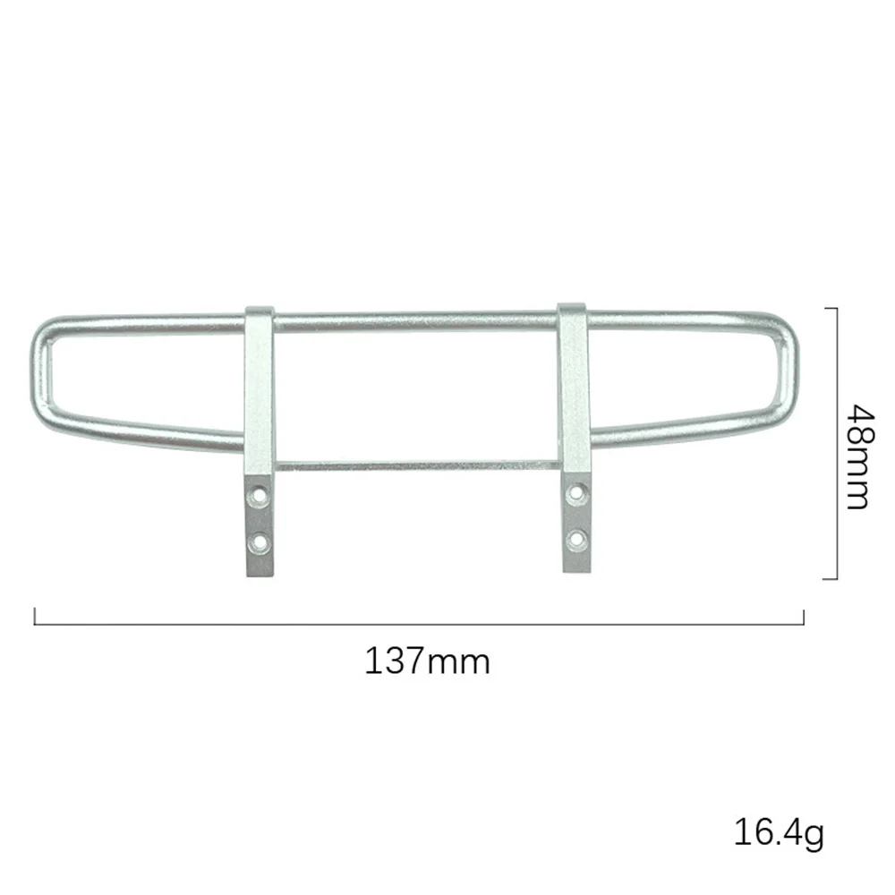 LDR/C LDP06 1/12 Unimog 435 RC Car Upgraded Metal Front Upper Bumper Protector LP0004 Vehicles Models Spare Parts