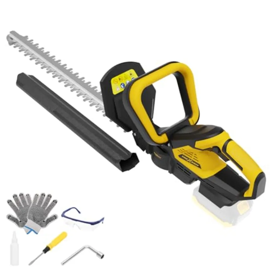 

Hedge Trimmer for Dw 20V BatteryHedge Trimmer Cordless with 22'' Dual-Action Blade and 3/5'' Cutting Capacity 1600RPMand Safety