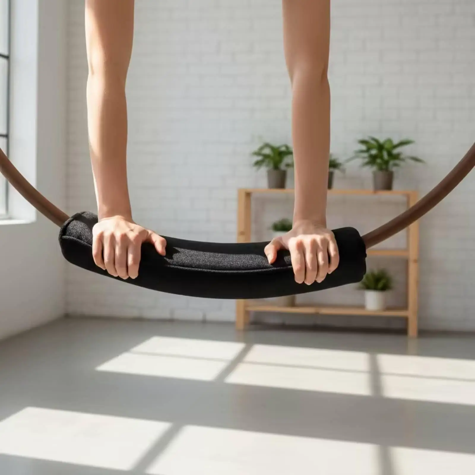 Comfort Velvet Yoga Ring Pad Secure Non Slip Hoop Guard Support Cushion for Fitness and Stretching