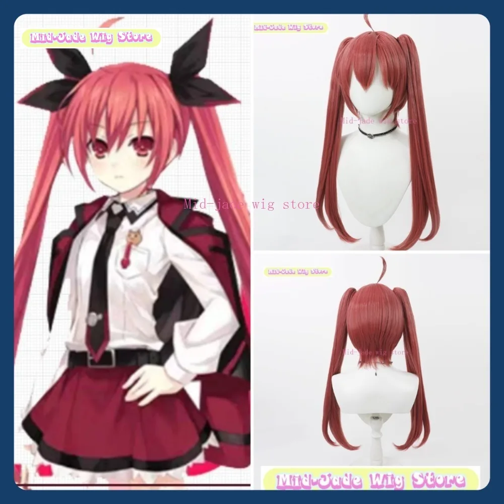 

Mid-jade Wig Store Date A Live Kotori Itsuka Cosplay Wig Anime Game Role-playing Halloween Party Performance Synthetic Hair
