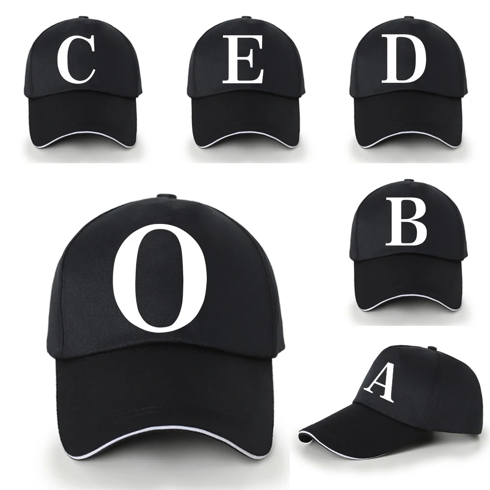 Fashion White Series Sun Hat for Men Black Tennis Caps Outdoor Sport Golf Snapback Hats Women Baseball Caps New Dad Hip Hop Caps