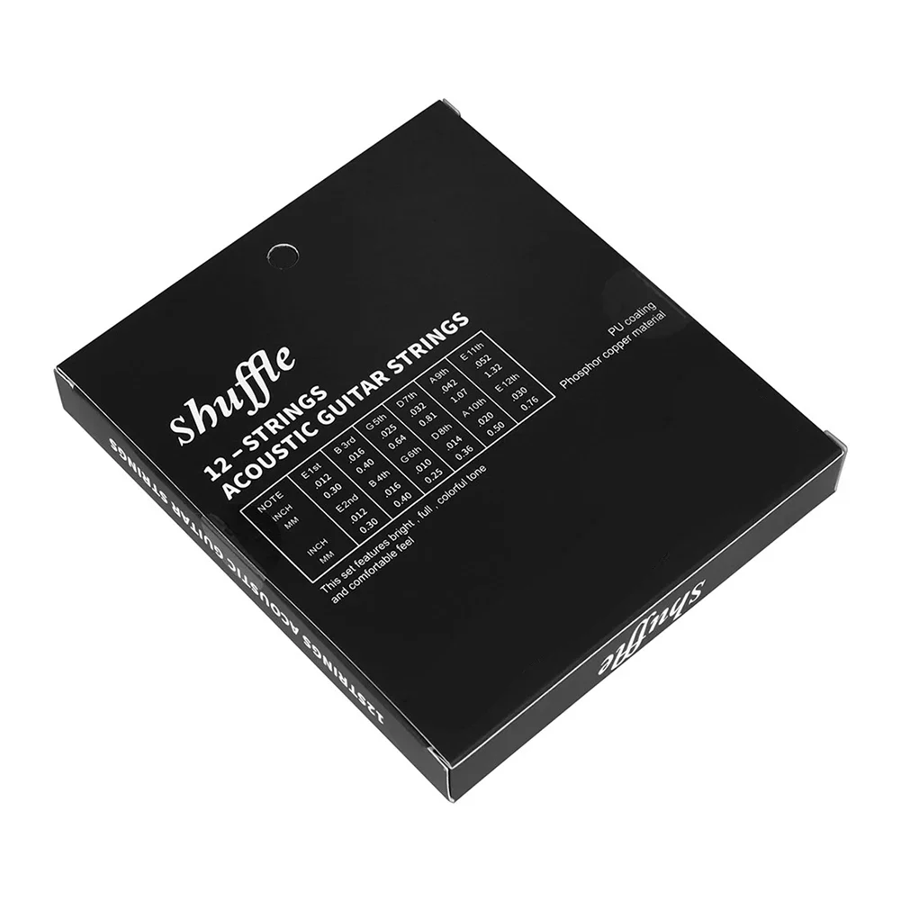 New Strings Guitar Strings Guitar Strings 12.7*11*1.6cm Hexagonal Core Improved Tuning Accuracy Rustproof Coated