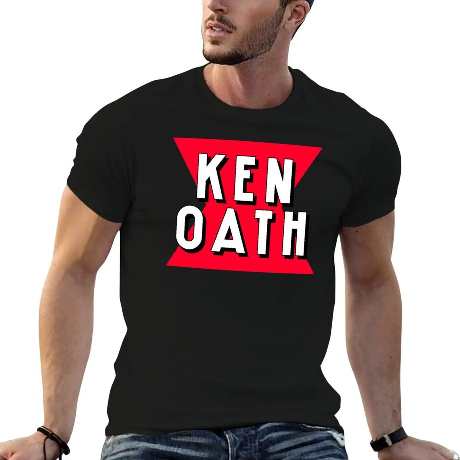 Ken oath australian phrase bogan aussie meme T-Shirt essential t shirt plus size tops oversized t shirts for men