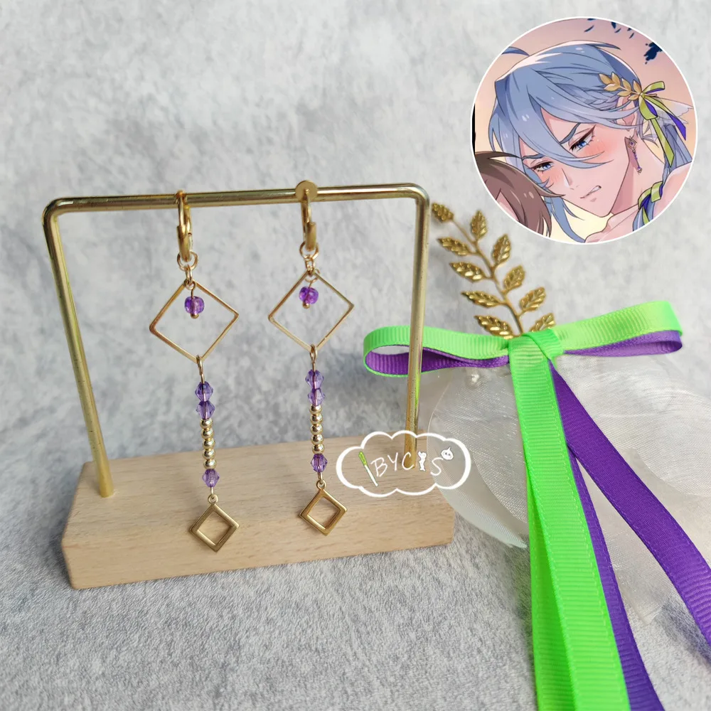 

NU:Carnival Ed Cos Clip Ear Pins Cosplay Headwear Hair Ornament Halloween Costume Anime Prop Jewelry Accessories