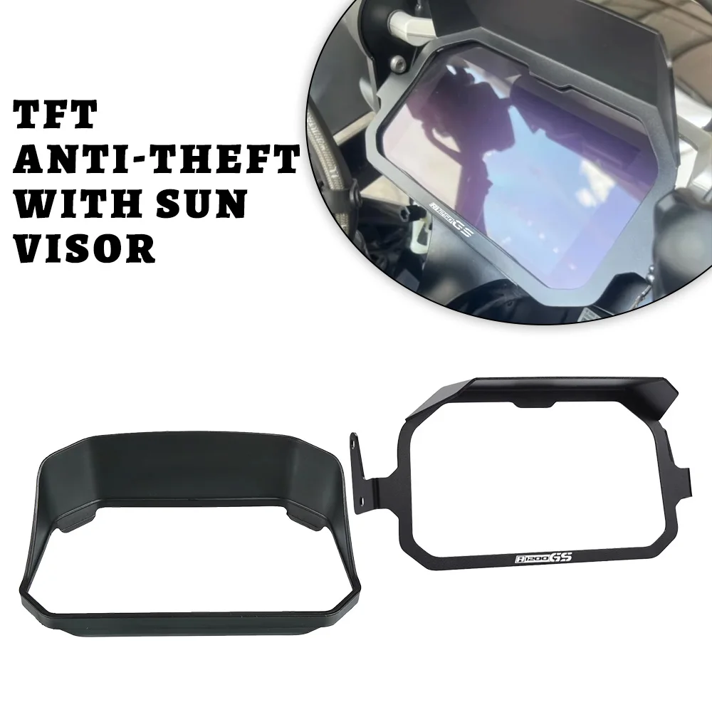 

TFT Anti-theft Frame Cover Screen Protector Protection Motorcycle For BMW R1200GS LC ADV R 1250 GS ADVENTURE GS1200 GS1250 2024