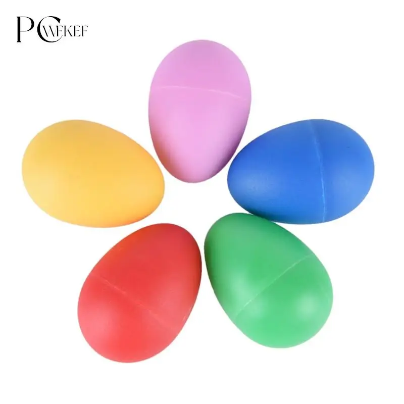 

1pcs Plastic Percussion Maracas Shaker Musical Sound Egg Colorful Musical Instrument Toys Baby Toddler Children Toy