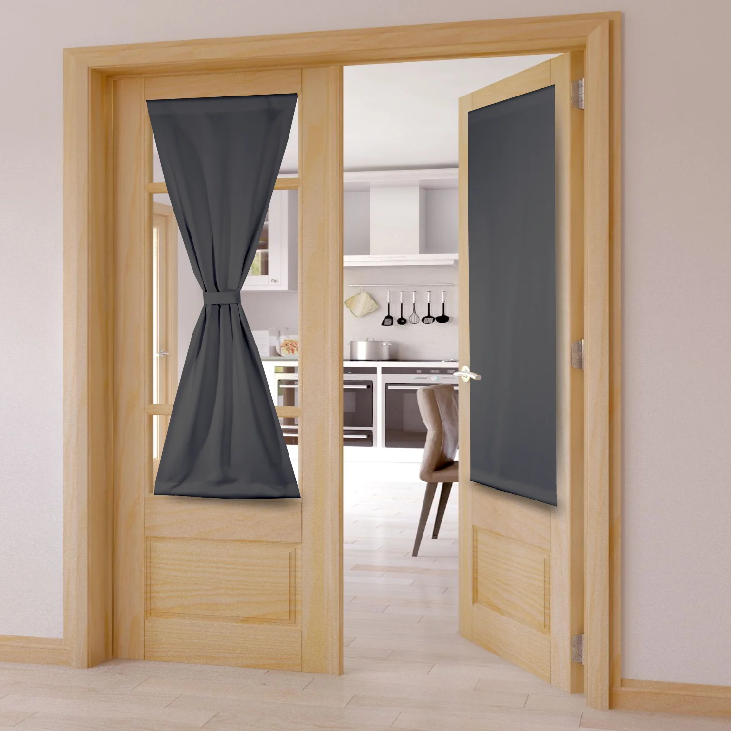 1PC, Thermal Insulated Door Curtain, For Front Door, Window, Bedroom, Living Room, Home Decoration