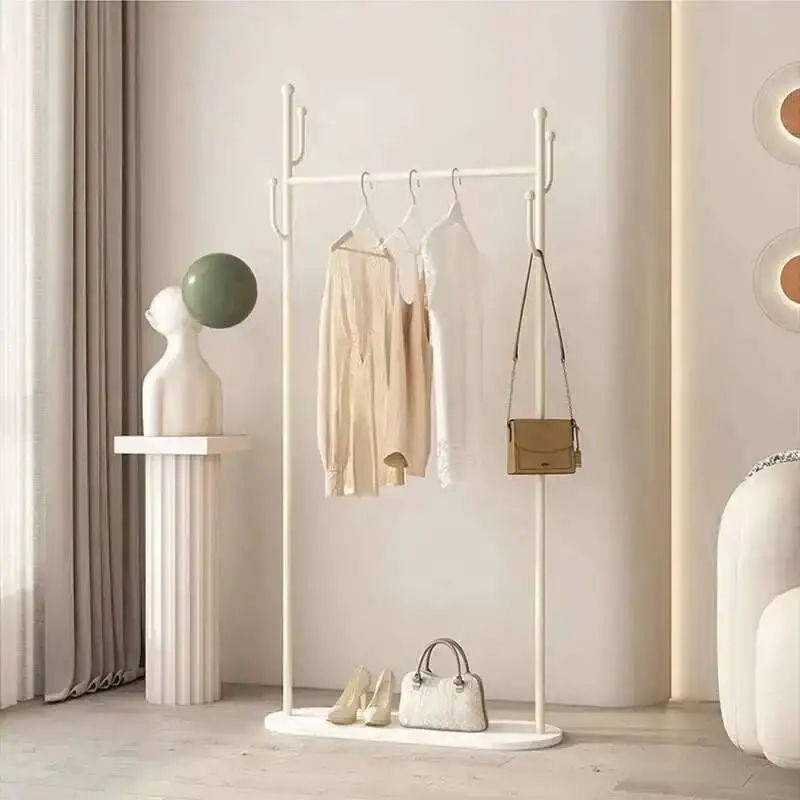 

Nordic Coat Rack Minimalist Metal Space Luxury Saving Home Floor Coat Rack Wardrobe Wieszaki Na Ubrania Living Room Furniture
