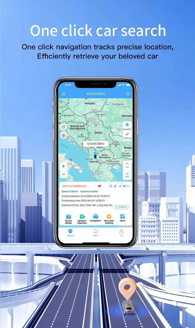 2025年最新モデル 車載GPSトラッカー 強力マグネット ワイヤレス 4G LTE 検知 GPRS 車両 Androidアプリ対応 車 トラック GSM LBS