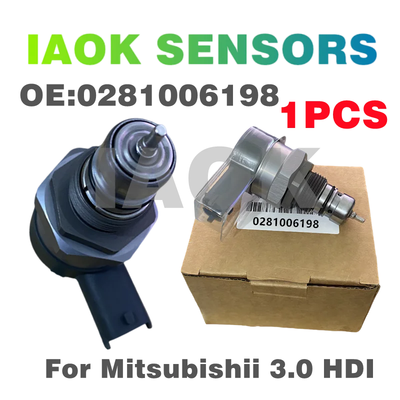 

DRV 0281006198 РЕГУЛЯТОР ТОПЛИВНОГО ДАВЛЕНИЯ COMMON RAIL КЛАПАН ДАВЛЕНИЯ 0 281 006 198 ДЛЯ Mitsubishii 3.0 HDI