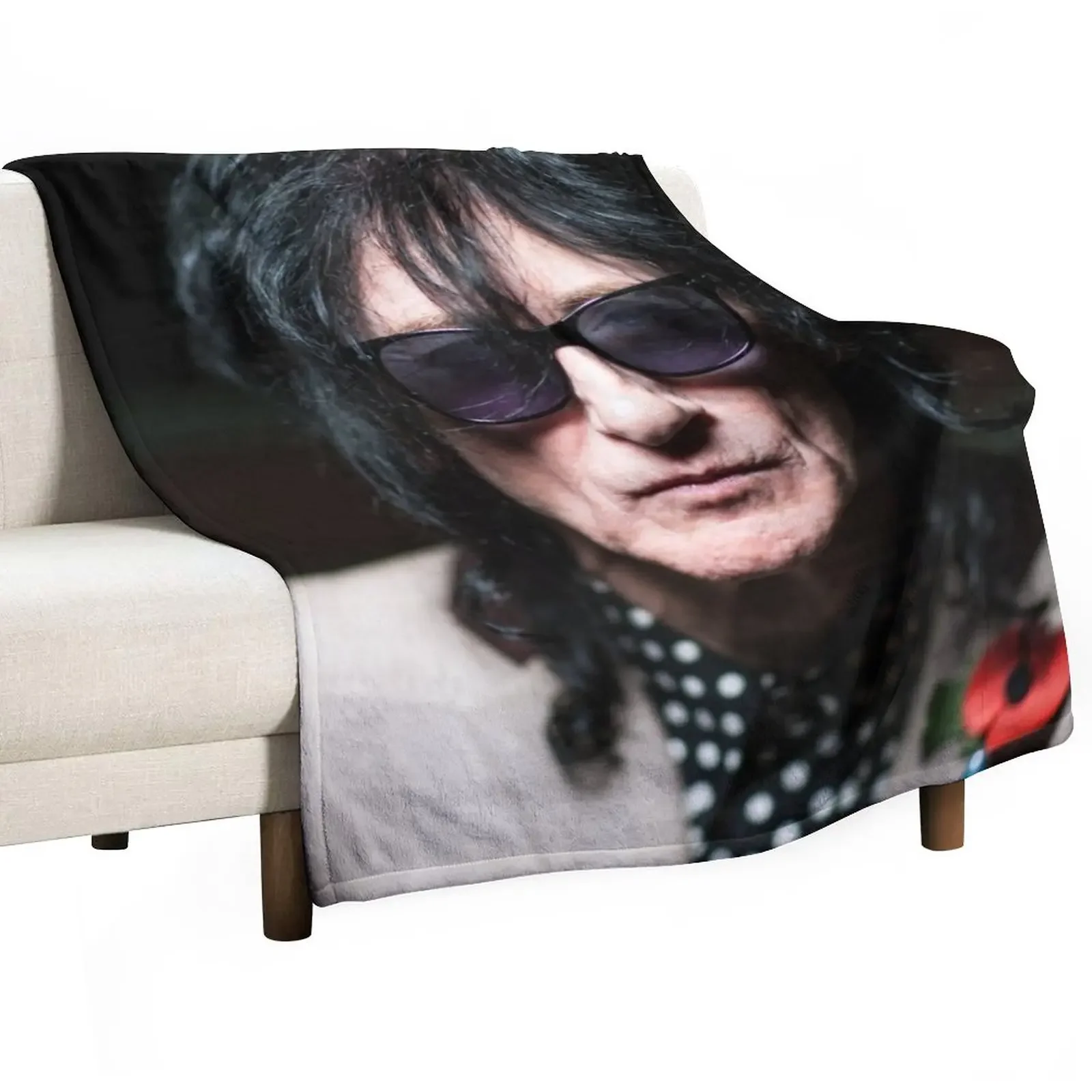 John Cooper Clarke Throw Blanket christmas gifts Personalized Gift Hairys Blankets