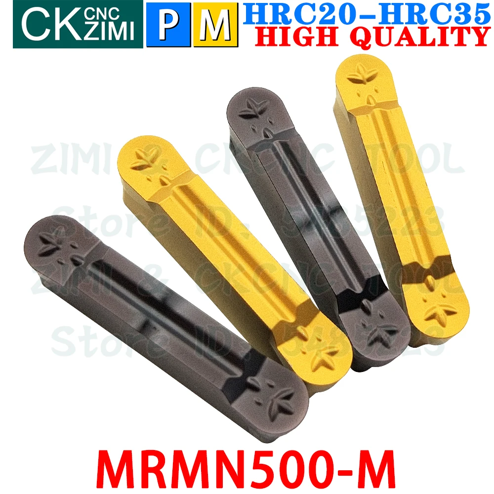 MRMN500-M ZM20 ZM25 MRMN 500 M Carbide Inserts Slotted Cutting Grooving Inserts Tools Parting metal lathe External Turning Tools